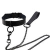 Kirykle Sexy punk Choker Collar leather choker Bondage cosplay Goth jewelry women gothic necklace Harajuku accessories