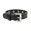 Kirykle Women bracelet punk jewelry for women  Alloy Rivet Bracelet Leather Bracelet For Women Jewelry Gift