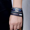 Kirykle Womens Boho Wrap Leather Multilayer Wide Tree of Life Bracelets Jewelry for Women Teen Girl Boy