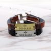 Kirykle anchor Faith Jewelry Accessories "god bless" Letter Cross Bracelets Genuine Leather Strap Rope Wrap Bangle Wrist