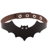 Kirykle bat choker Halloween Cool vintage necklace women Handmade Choker Necklace Goth Jewelry Gift