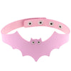 Kirykle bat choker Halloween Cool vintage necklace women Handmade Choker Necklace Goth Jewelry Gift