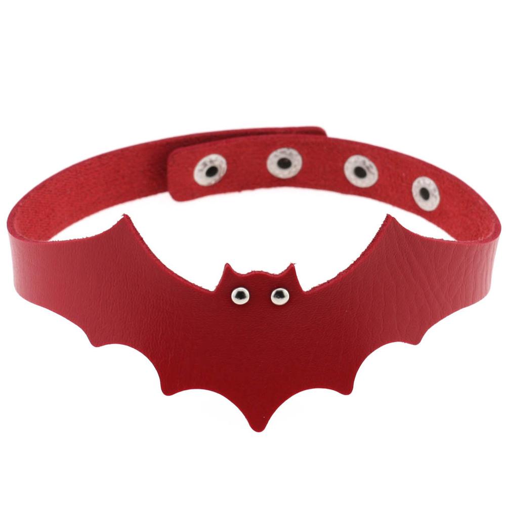 Kirykle bat choker Halloween Cool vintage necklace women Handmade Choker Necklace Goth Jewelry Gift