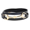 Kirykle brown black Multilayer Leather Bracelets for Women Femme  Bohemian Style Bracelet Female Jewelry