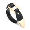 Kirykle's Glamorous Alligator PU Leather Bracelet For Women Geometric Alloy Bracelets Party Jewelry Christmas Gifts