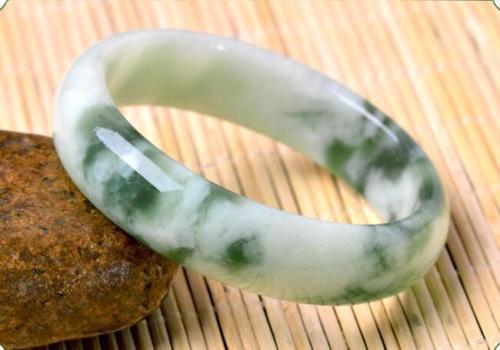 Fine Jewelry 100% Natural Fashion Fine Beautiful Xiu Jade Gems Bangle Bracelet