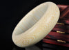 Fine Jewelry 58mm Beautiful and Fashionable Qualit Bamboo Carving Bracelet, Lady's Best Gift