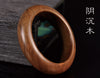 Fine Jewelry 60mm High Grade Wood Bracelet, Natural Dark Wood Hand-carved Bracelet