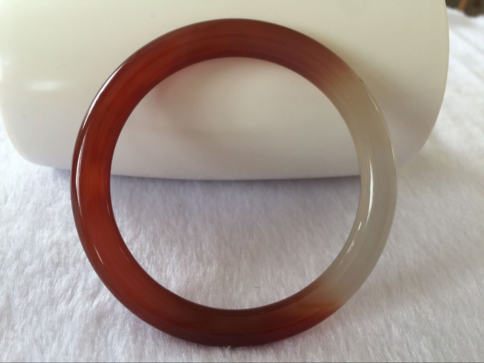 Fine Jewelry Beautiful Fashion 100%Natural Primary Agate Chalcedony Jade Bracelet