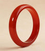 Fine Jewelry Beautiful Fashion 100%Natural Primary Red Agate Chalcedony Jade Bracelet