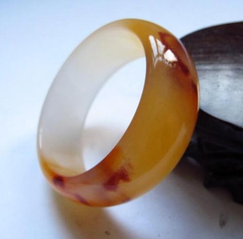 Fine Jewelry China's Unique Fashion Beautiful Yellow and White, Jade Bangle Bracelet