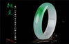 Fine Jewelry Chinese Natural Beautiful Emerald Green Nephrite Jade Bangle Bracelet