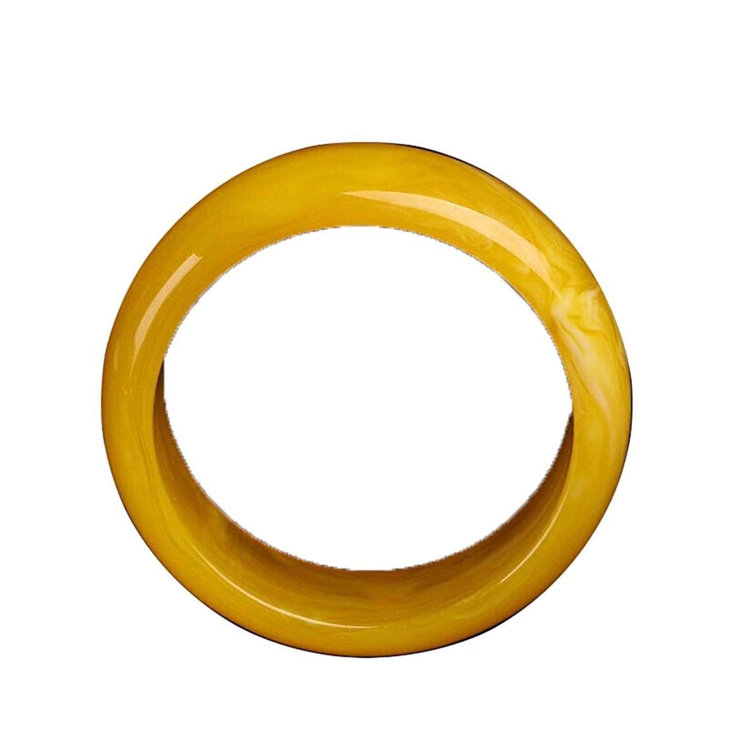 Fine Jewelry Elegant Fashion Boutique Yellow Beeswax Bracelet Bangle Hand Catenary 58MM-62MM