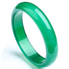 Fine Jewelry Elegant Fashion Natural Green Agate Bracelet Bangle Hand Catenary