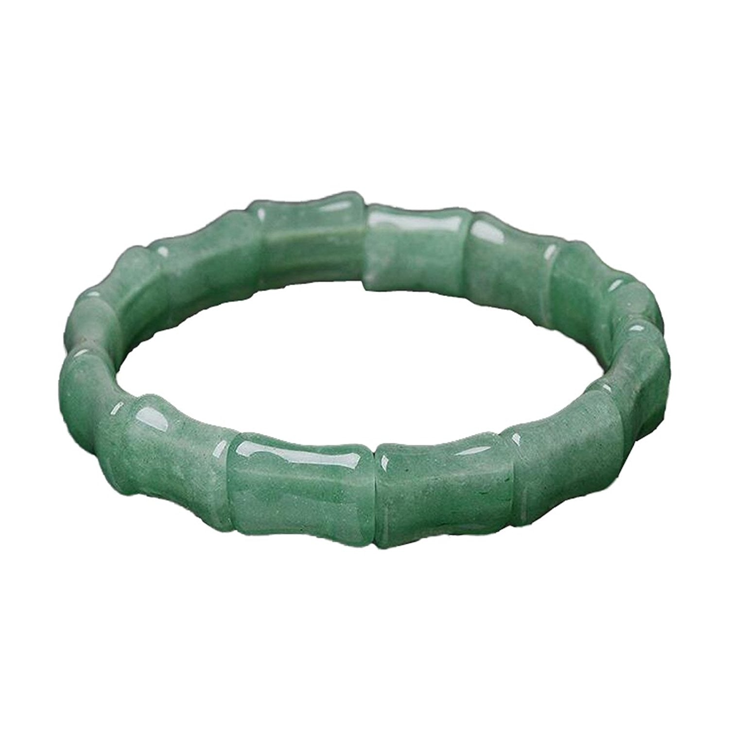 Fine Jewelry Fashion Fine Pure Natural Aventurine Jade and Jade Girl Bracelet Bangle Hand Catenary Elegant Generous