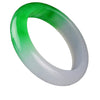 Fine Jewelry Leisure Fine Polishing Green Spinach Color White Bracelet Bangle Hand Catenary