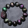 Fine Jewelry Natural Crystal Bracelet 5A Eyes Rainbow Eye Obsidian Mythical Wild Bracelet Free Shopping