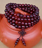 Fine Jewelry Natural New Wood Laos Red Acid Branch 108 Beads Bracelet