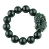 Fine Jewelry Superb Process Natural Jade Men Safe and Evil Spirits Brave Troops Bracelet Bracelet