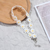 Korea Boho Flower Charms Chian Necklace Choker for Women Girl Harajuku Collars Cute Daisy Fabric Lace Jewelry