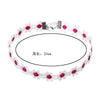 Korea Boho Flower Charms Chian Necklace Choker for Women Girl Harajuku Collars Cute Daisy Fabric Lace Jewelry