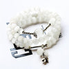 Korea Fashion Natural Opal Cat's Eyes Multi-layers Bracelet New Design Two Style for Options Beaded Braclet for Girls Friendship