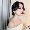 Korea Jewelry Elegant Elegant Tassel Earrings Shiny Crystal Party Earrings for women