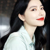 Korea Selling Jewelry Exquisite Copper Inlaid Zircon Green Square Earrings Elegant Women's Wedding Accessories