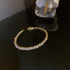 Korea Selling Jewelry  Sparkling Full Zircon Bracelet Elegant Women Prom Party Accessories