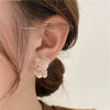 Korea Design Jewelry Cute Plush Kitten Earrings Sweet Girl Christmas Gift Women's Holiday Accessories