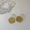 Korea Design Jewelry Exaggerated Multilayer Color Acrylic Irregular Earrings Modern Women's Popular Earrings