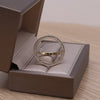 Korea Design Jewelry Exaggerated Round Simple Ring Elegant Women's Party Opening Adjustable Ring
