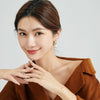 Korea Design Jewelry Exquisite Zircon White Pearl Pendant Earrings Elegant Women's Prom Party Accessories