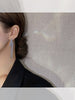 Korea Design Jewelry Full Zircon Twisted Earrings  Women's Wedding Party Accessories