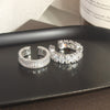 Korea Design Jewelry  Shiny AAA Zircon Ring Women's Opening Adjustable Prom Ring