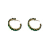 Korea Design Jewelry  Sparkling Crystal Big Round hoop Earrings Modern Girl Bar Party Women Earrings
