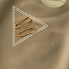 Korea Design Jewelry Simple Metal Pin Metal hoop Earrings Girls Christmas Gifts Women's Daily Work Accessories