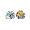 Korea Design Jewelry Sweet Colorful Cloth Flower Earrings Elegant Women Summer Style Beach Party Earrings