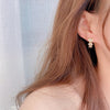 Korea Design Jewelry Sweet Zircon Smart Bear Earrings Girls Unusual Gifts Women's Party Earrings