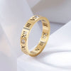 Korea Jewelry Exquisite 18K Real Gold Plated AAA Zircon Ring Elegant Women's Opening Adjustable Wedding Gift