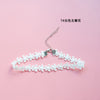 Korea White Daisy Sun Flower Lace Fabric Fairy Neckband Jewelry Flower Collar Necklace Choker Clavicle Chain Necklace Female