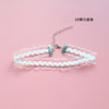 Korea White Daisy Sun Flower Lace Fabric Fairy Neckband Jewelry Flower Collar Necklace Choker Clavicle Chain Necklace Female