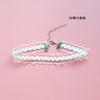 Korea White Daisy Sun Flower Lace Fabric Fairy Neckband Jewelry Flower Collar Necklace Choker Clavicle Chain Necklace Female