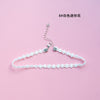 Korea White Daisy Sun Flower Lace Fabric Fairy Neckband Jewelry Flower Collar Necklace Choker Clavicle Chain Necklace Female