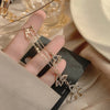 Korea cold wind butterfly collar chains 2021 butterfly necklace temperament tassel pendant jewelry gift