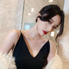 Korea jewelry handmade string freshwater pearl earrings long fringed earrings for women