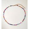 Korean Candy Cartoon Gummy Bear Beaded Necklace For Women Rainbow String Bead Cute Pendant Choker Necklace Y2K Jewelry Girl Gift