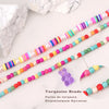 Korean Candy Cartoon Gummy Bear Beaded Necklace For Women Rainbow String Bead Cute Pendant Choker Necklace Y2K Jewelry Girl Gift