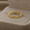 Korean Hollow Heart Rings For Women Gold Color Stainless Street Couple Ring Lover Wedding Band Jewerly Gift bague femme