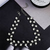 Korean Jewelry  Simple Short Necklace Imitation Pearl Necklace Gold Necklace Women Statement Necklace Jewelry Choker